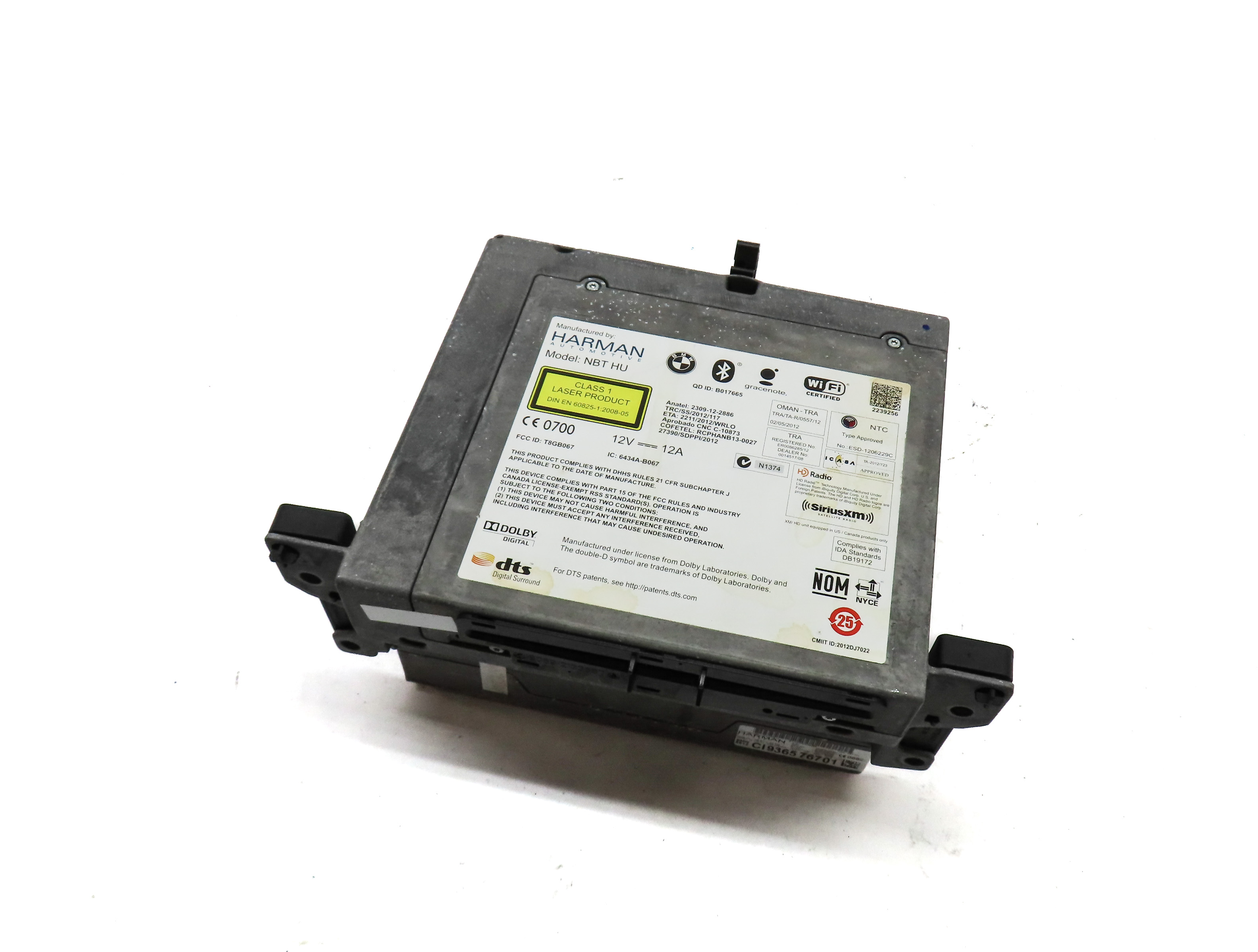 14-16 BMW 2 3 4 5 6 7 X3 X5 X6 (F10 F15 F22 F30 F32) AM/FM CD STEREO RECEIVER — exact item pictured